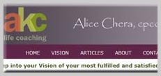 Alice Chera, Life Coach